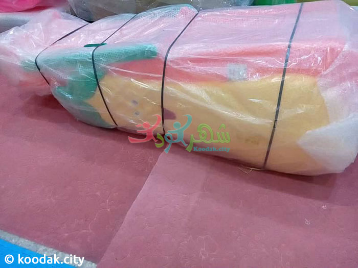 بستهبندی سرسره موزی کودک